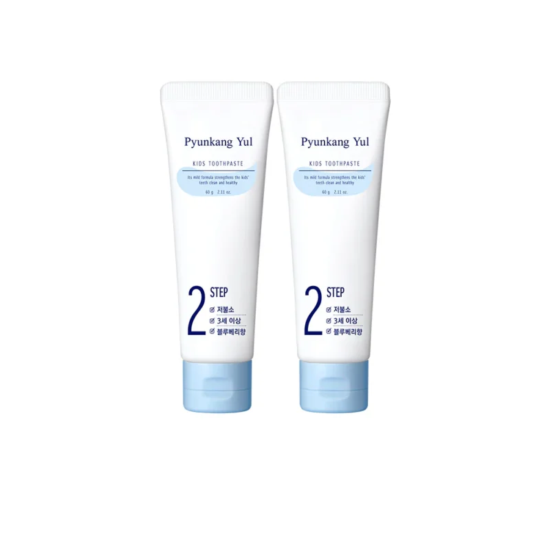 Pyunkang Yul Kids Toothpaste Blueberry dantų pasta vaikams, 2 x 60g