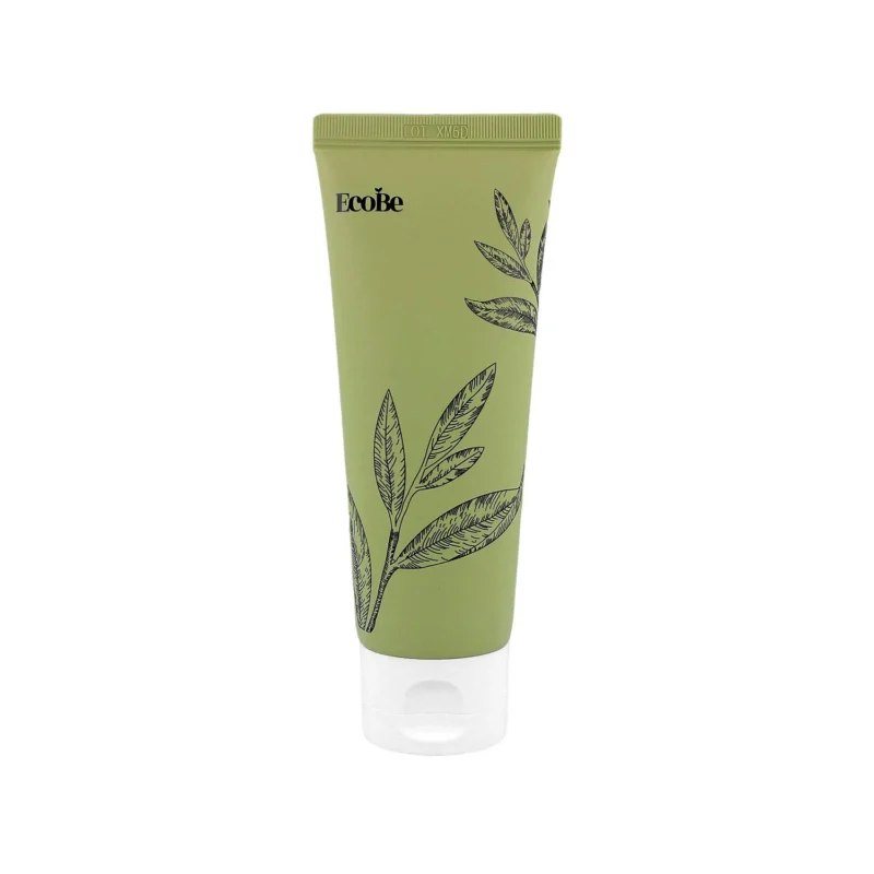 EcoBe Jeju Green Tea Foam Cleanser veido prausiklis su žaliąja arbata, 100 ml