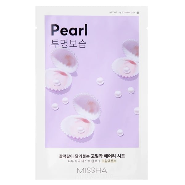 MISSHA Airy Fit Sheet Mask Pearl veido kaukė