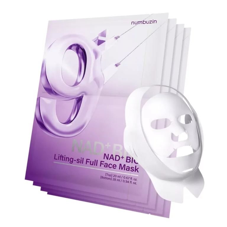 Numbuzin No.9 NAD+ BIO Lifting-sil Full Face Mask veido kaukė