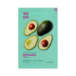 Holika Holika Pure Essence Mask Sheet (Avocado) lakštinė veido kaukė, 23 ml
