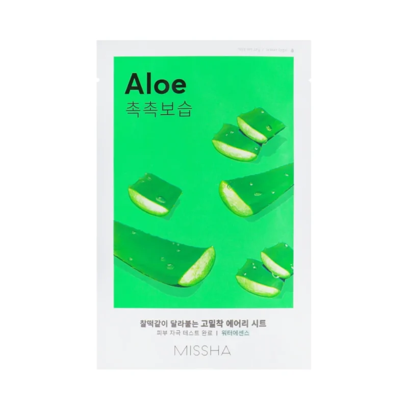 MISSHA Airy Fit Sheet Mask Aloe veido kaukė