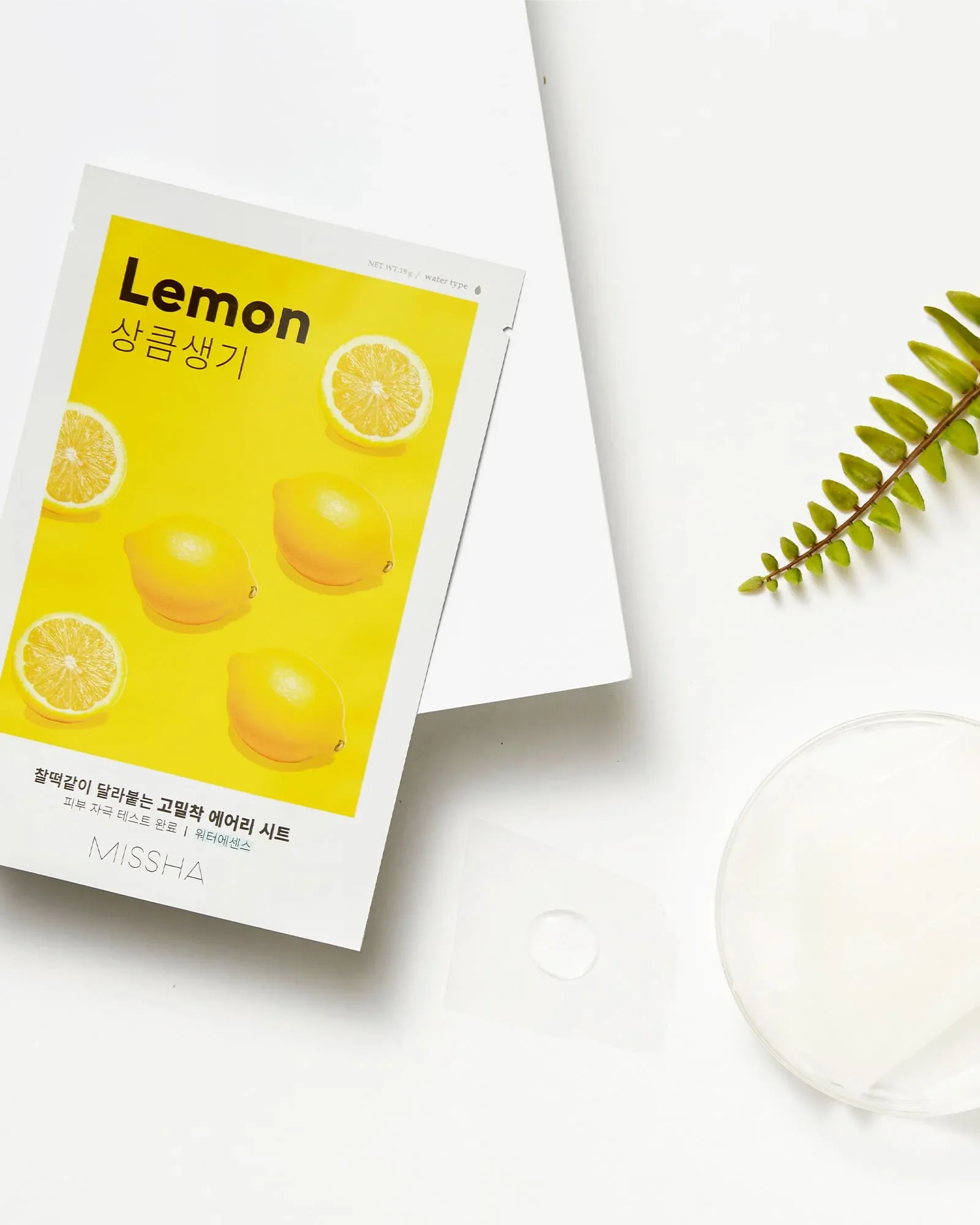 MISSHA Airy Fit Sheet Mask Lemon veido kaukė - Image 2