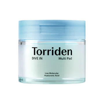 Alternative view of Torriden DIVE-IN Low Molecular Hyaluronic Acid Multi Pad drėkinantys veido padeliai, 80 vnt.