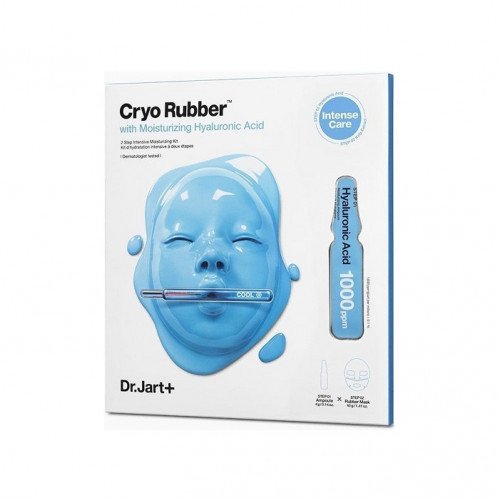 Dr.Jart+ Cryo Rubber with Moisturizing Hyaluronic Acid Mask veido kaukė
