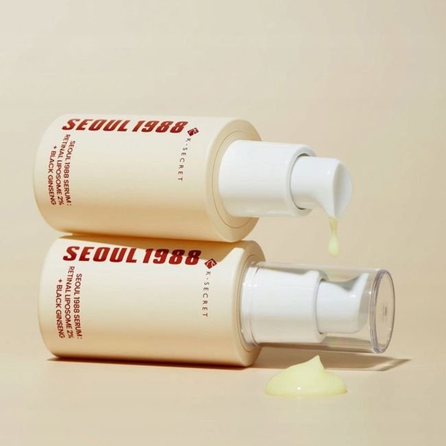 Alternative view of K-SECRET SEOUL 1988 veido serumas su retinaliu ir juoduoju ženšeniu, 30 ml