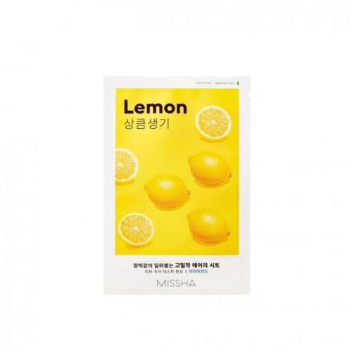MISSHA Airy Fit Sheet Mask Lemon veido kaukė
