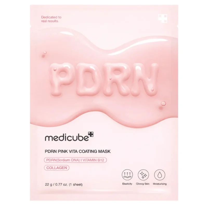 Medicube PDRN Pink Vita Coating Mask veido kaukė