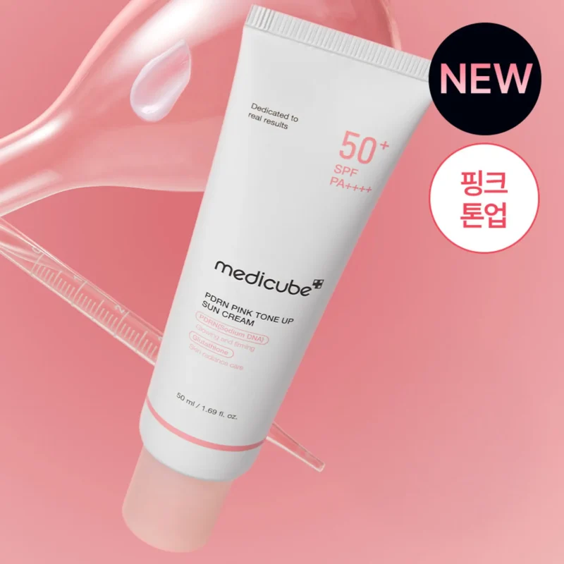Alternative view of Medicube PDRN Pink Tone Up Sun Cream kremas nuo saulės, 50 ml