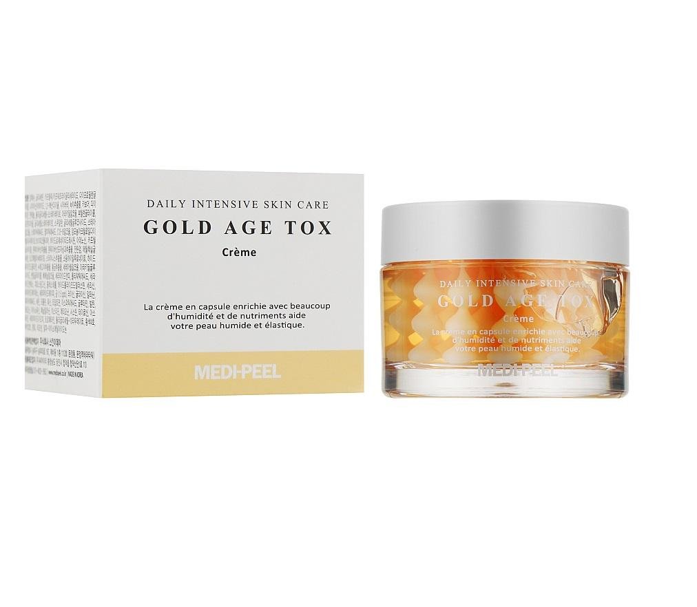 Medi-Peel Gold Age Tox H8 Cream priešraukšlinis veido kremas, 50 g - Image 2
