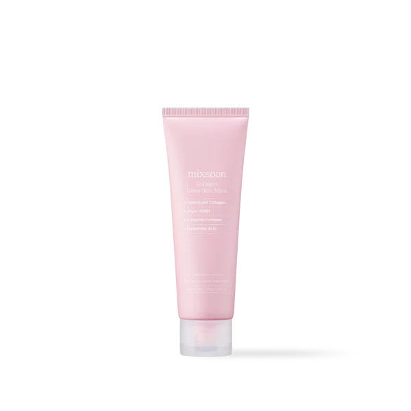 Mixsoon Collagen Glass Skin Mask nulupama veido kaukė, 80 ml