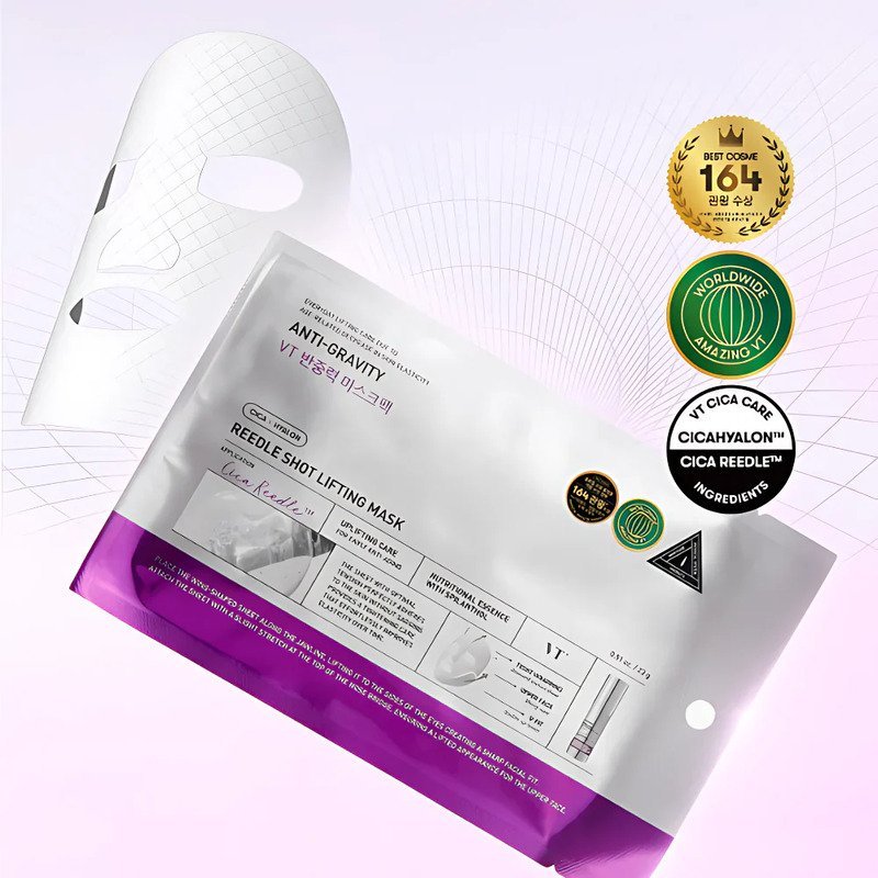 Alternative view of VT Cosmetics Reedle Shot Lifting Mask stangrinamoji lakštinė veido kaukė, 1 vnt.